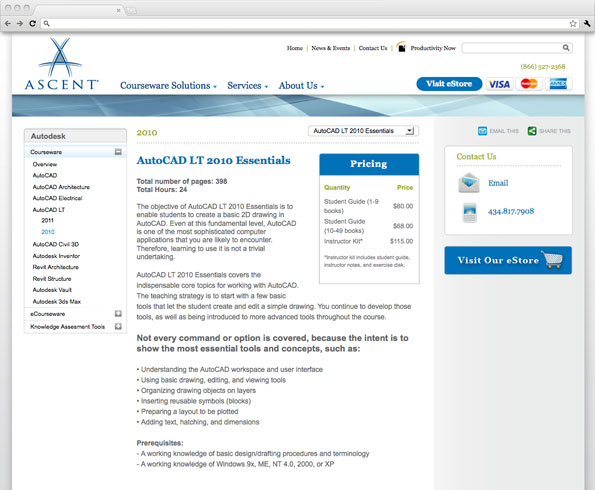 Ascent Center for Technical knowledge web site