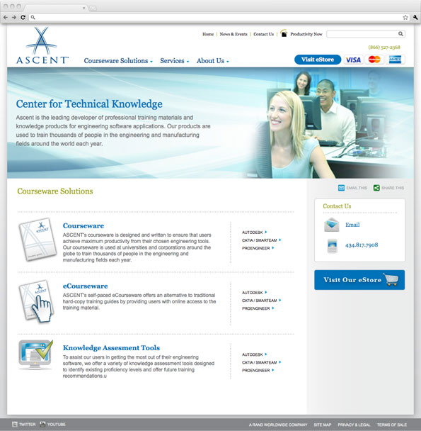 Ascent Center for Technical knowledge web site